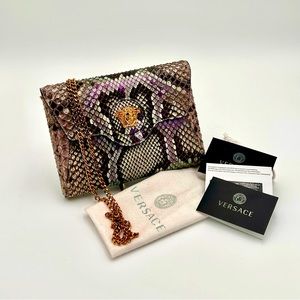 Versace Virtus Python Mini Bag - Sold Out - Limited Edition NWT